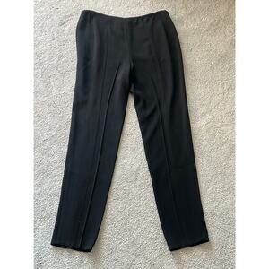 Tom and Linda Platt Black High Waist Formal Dress Pants Size 8
